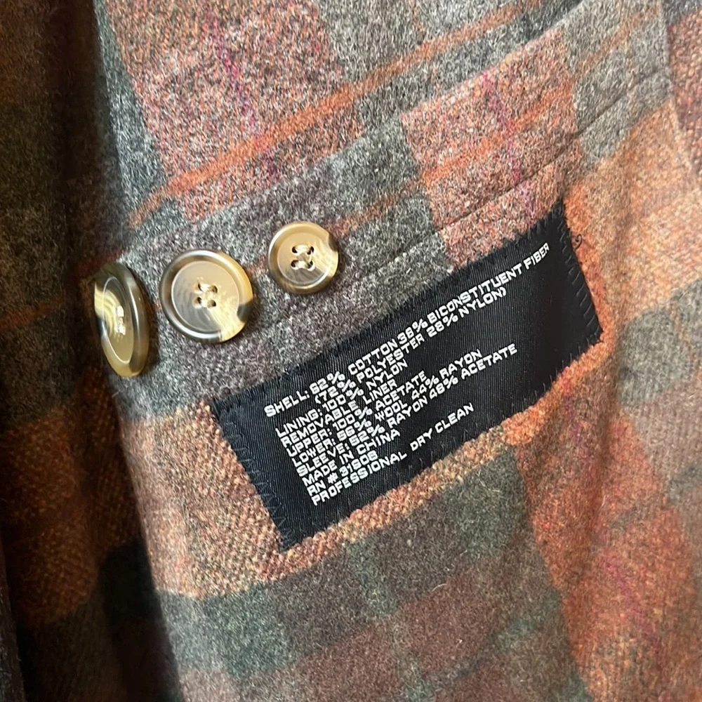 NWT Jos. A. Bank Men’s trench coat/raincoat - Picture 4 of 9